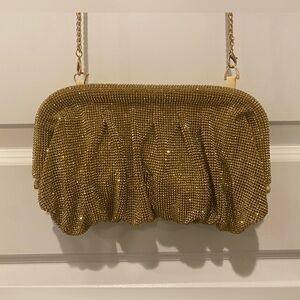 Urban Expressions Gold Clutch Wristlet
